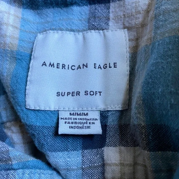 AMERICAN EAGLE 100% Cotton Flannel!! - Picture 5 of 5